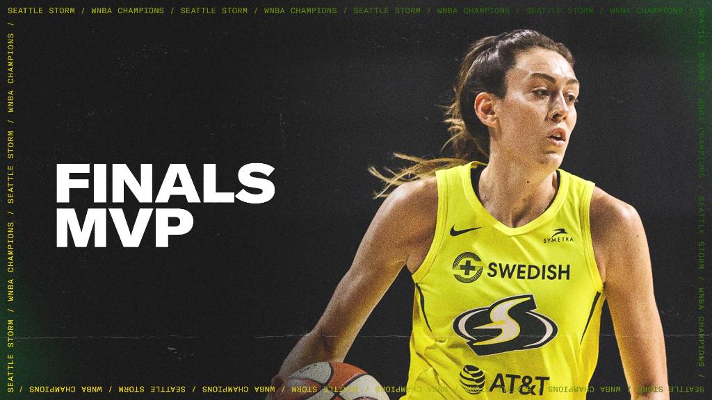 espn's tweet photo. Two Finals. Two Finals MVPs. 

@breannastewart doing @breannastewart things. https://t.co/fFaMRHs3mf