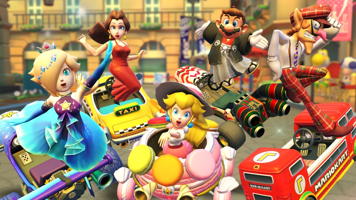 Mario Kart Tour on X: For the first half of the 1st Anniversary Tour,  drivers that have been lighting up city courses around the world are back,  including Pauline and Mario (Hakama)! #