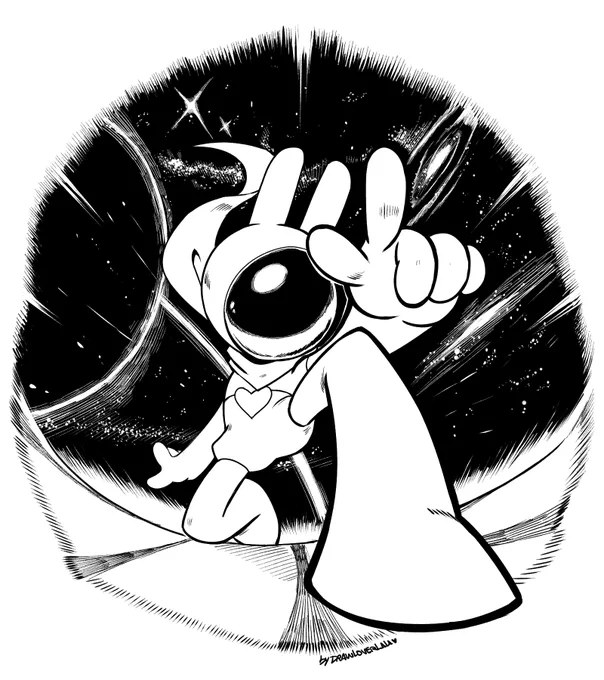 October Daily drawings, Day 5: Toto!

Ah, yet another one of my OCs! a space ranger who likes to dance! 