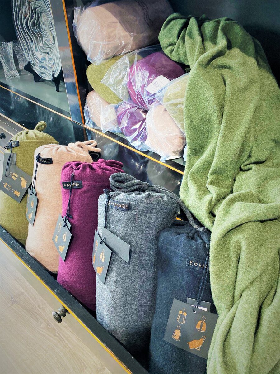 Have you heard? We’ve added E. Marie Travel to our in-store selection! 

Come see us in our @OyhutBay storefront to experience the warmth and comfort of these luxuriously large travel essentials.