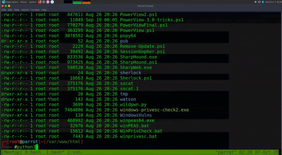 MeetupBox's tweet image. Estamos hackeando la máquina Magic y al finalizar regalaremos un voucher VIP de @hackthebox_eu  por un año!!! 

Entren: youtu.be/l71A57YyywQ