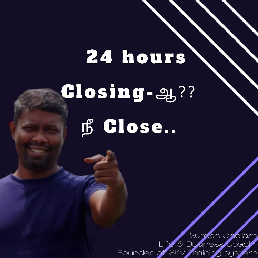 Srshchellam's tweet photo. If 24 hours closing? You close
Click the below link for course purchase
https://t.co/WMF3jxTIkP
#srshchellam #sureshchellam #closings #networker #thoughts #networkmarketing #mindset #success #motivationalquotes #quotesoftheday #hours https://t.co/ahiwd6KkWy