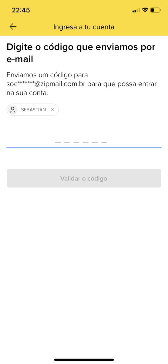 Sfrancoavalos's tweet photo. @ML_Ayuda Le llegó un mail al tercero que me pidieron darles. Entro y me sale esto!!! Puse mi mail y no me deja “ir a mi cuenta”, pongo Sebastian y me salió lo de la foto!!! https://t.co/yGirtTtMZX
