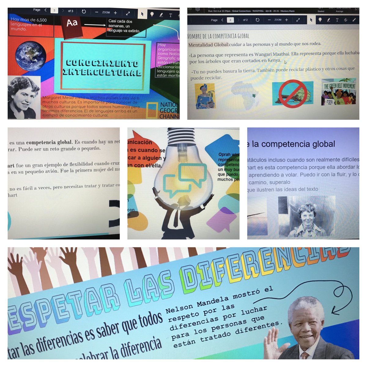 JoyceParticipat's tweet photo. Loving the creativity of my students. Project: Infografía de una competencia global. #howicnx ⁦@ParticipateLrng⁩ https://t.co/W2SyJMXwdR