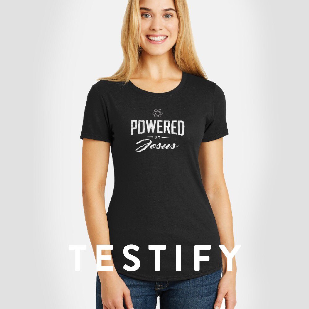 Share God’s word with clothing inspired by God’s Word-Our Powered By Jesus tee, tells the world who your source is for anything and everything. 

Tap the link in the bio to shop. #gracedchristianapparel #inspirationaltees #jesuslovesu #john316