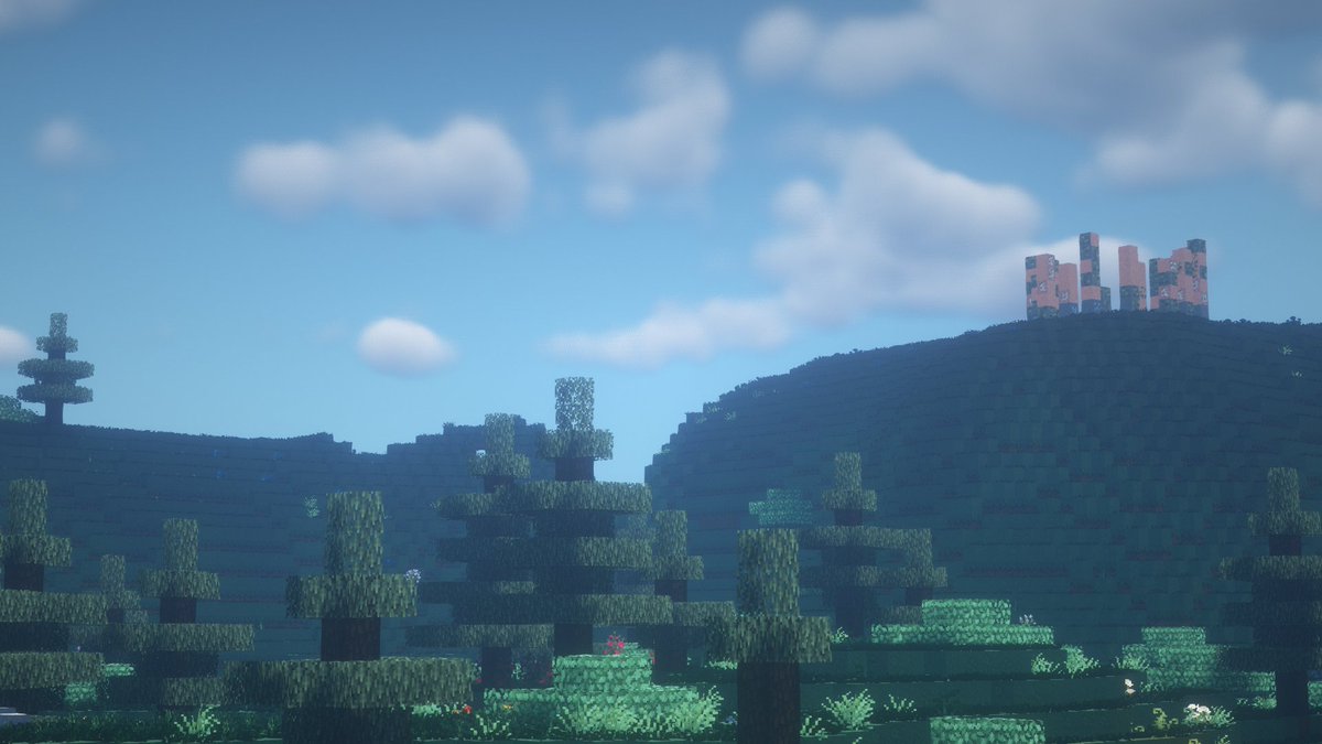 gonna do a thread of pics i've taken in minecraft with shaders on bcus they're very pretty