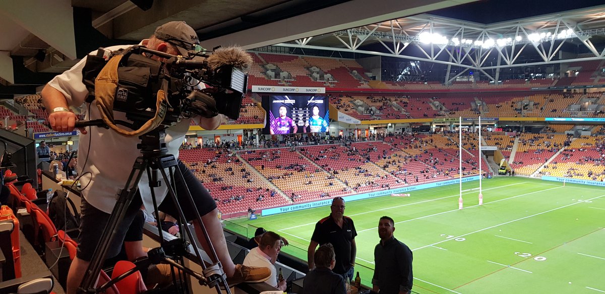 Finals Week 1 at Suncorp Stadium, Brisbane 🏈
Behind the scenes <a href="/storm/">Melbourne Storm</a> VS <a href="/TheParraEels/">Parramatta Eels</a> last Sat!

#PARRAdise #YourStorm #sports #NRL #rugby #gratitude #broadcastgraphics #sportsgraphics #nrlfinals #ignitetv