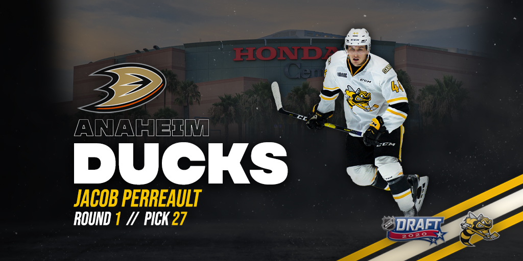 So-Cal is calling... 📞

Congratulations to <a href="/JPerreault_44/">Jacob Perreault</a> on being selected 27th overall by the <a href="/AnaheimDucks/">Anaheim Ducks</a>!! 🔥🔥

#NHLDraft