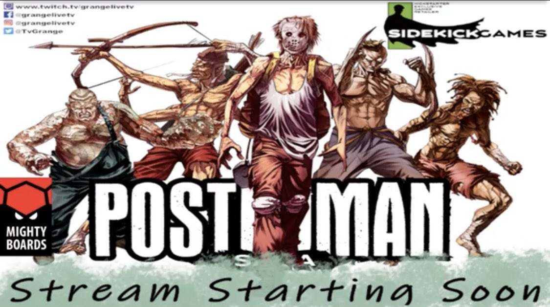 Want to see the gameplay of #PosthumanSaga in action?

Tune into Sidekick Games on Grange Live to watch a three player playthrough to get ready to jump into this post apocalyptic #tabletop adventure yourself!

youtu.be/aFBYnQd5Q6c