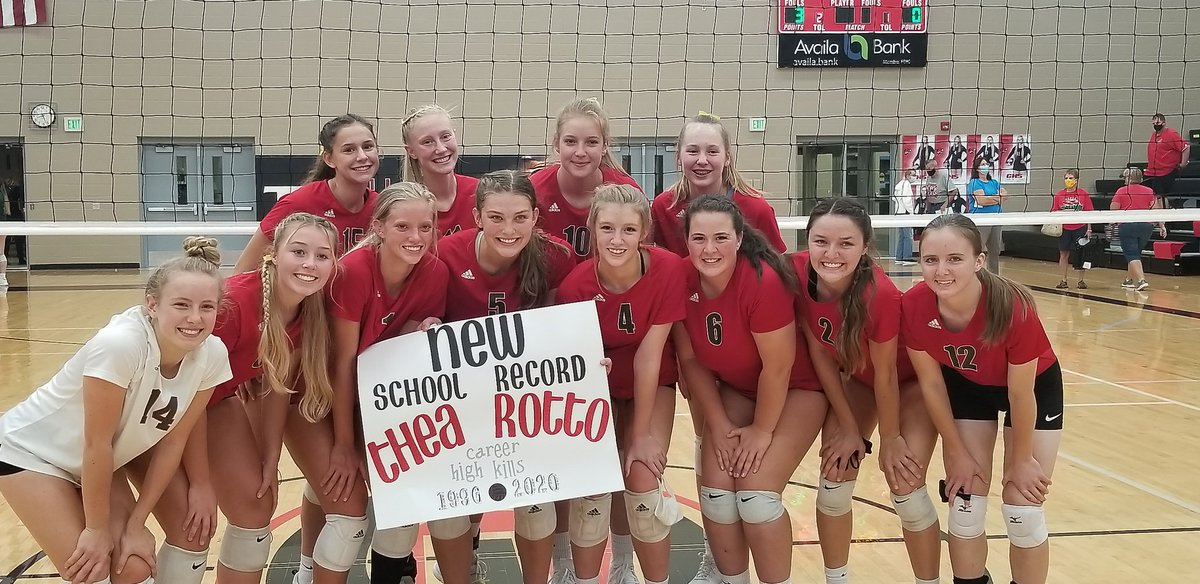 Gilbert Volleyball tweet media