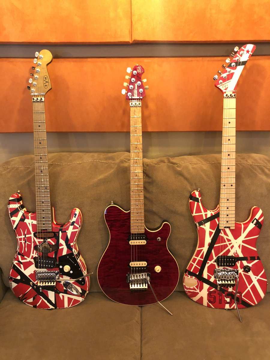 My first guitar was a red flying V.  My first real guitar a Kramer Pacer because of you.  My first and most important musical influence was and will remain EVH.  Thank you for your inspiration.  Because of You i wanted to learn guitar and make a career in music.  Rest in peace.🙏🏻
