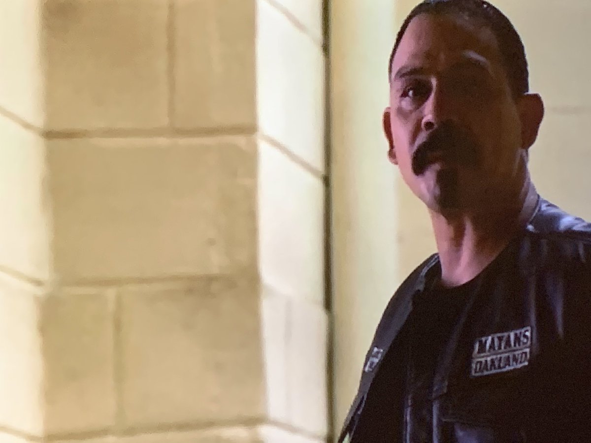 SOAMediaAddicts's tweet photo. One MC summit coming right up! @EmilioRivera48 @perlmutations @KimFCoates @EmilioRivera48 #HellFollowed #THEOry #ReaperReviews #SOA #SOAFX https://t.co/zsa2VCm7Ls