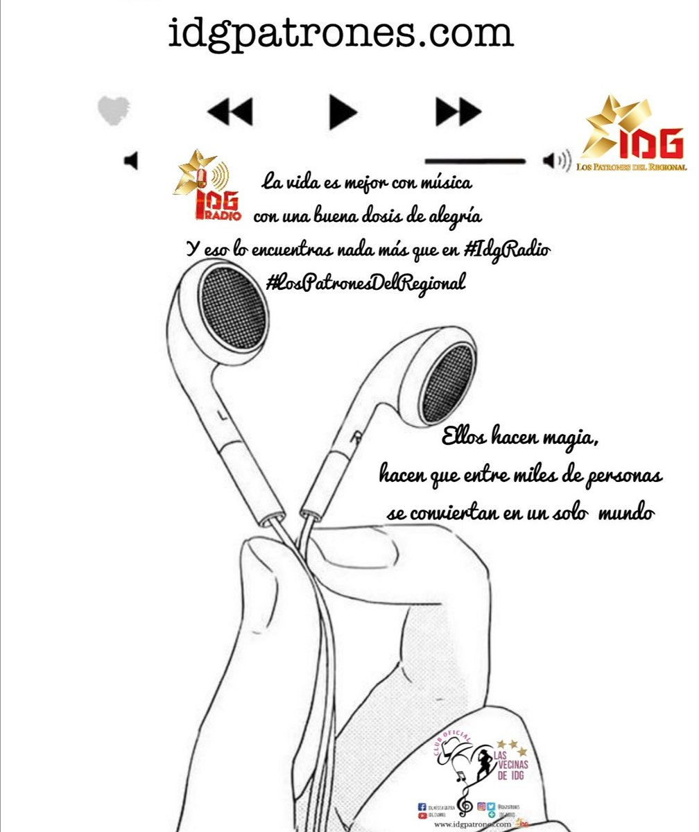 vecinasIdenGrup's tweet photo. Si nos dieran a elegir mil veces, las mil veces sin dudarlo estaríamos ahí para apoyarlos ✨💕
Gracias por ser los mejores @IDGPatrones
#10AñosIDG #InvasionIDG #LosPatronesDelRegional #YoEscuchoIDG https://t.co/c6zJNz4Qlf