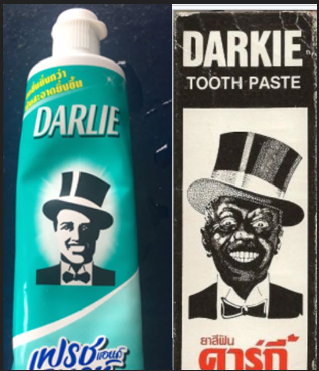 Next Obssion Albo or Next Flight Out of Aus on X: "Chinese/Thai products:  1) “Darlie” toothpaste throughout SE Asia for years. Developed in Shanghai  in 1933, 黑人牙膏" (English, "Black Person Toothpaste)