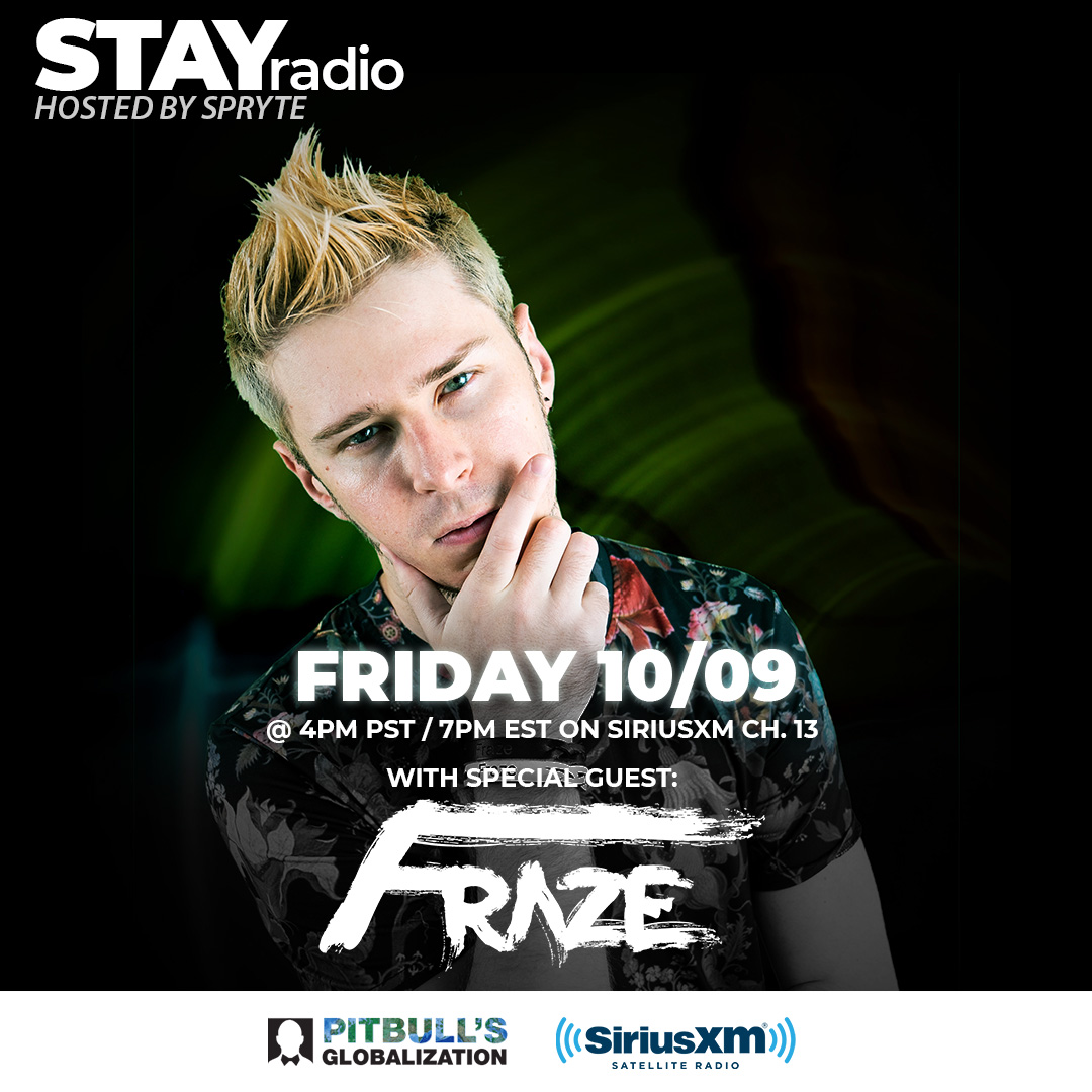 Got Seattle based remix powerhouse @ItsFraze on the show this Friday! Tune in to Globalization Channel 13 (SiriusXM) at 4pm PST / 7pm EST. https://t.co/gKAEee59qT