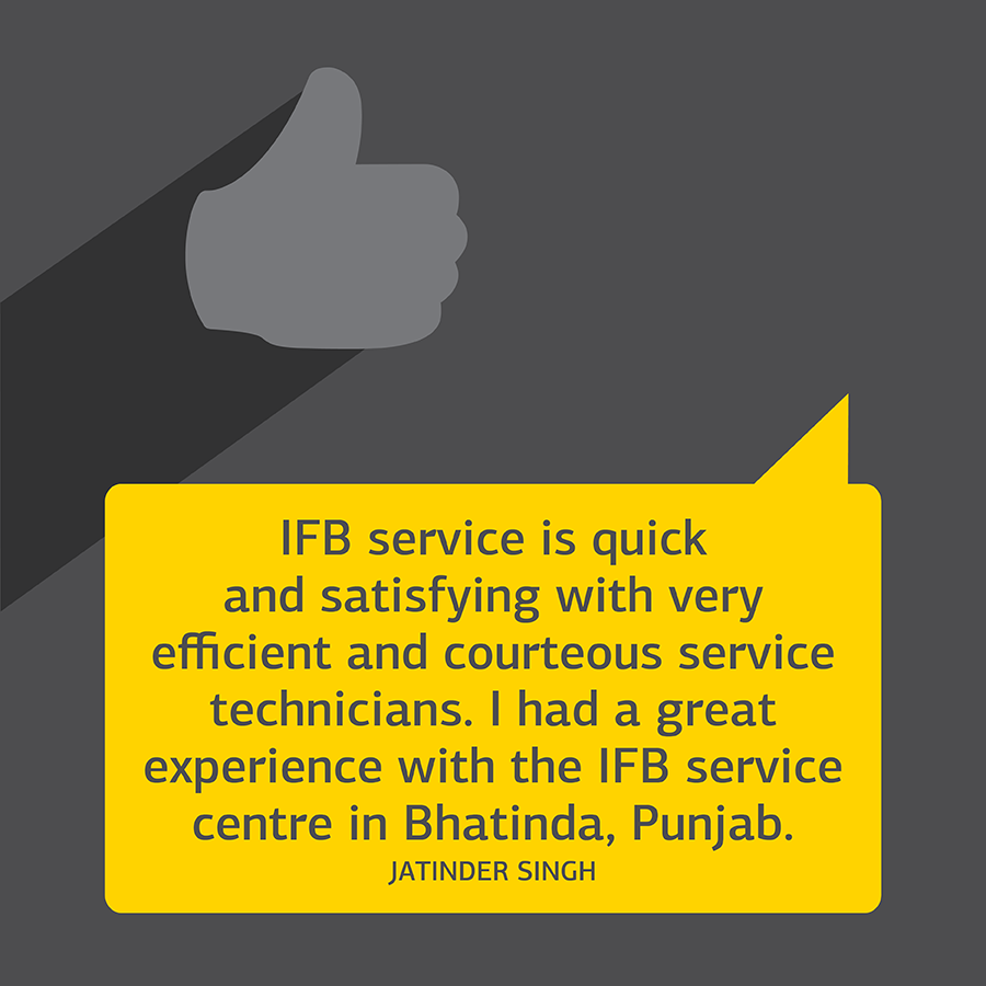 IFBAppliances's tweet photo. Wherever you are, we’re a phone call away! With 1,120+ service franchisees across 2,500+ towns, IFB has you covered with the best service, protection and care…and our customer testimonials say that. https://t.co/FwSUBNQ09W
#IFBAppliances #IFBCare #Testimonials #SetYourselfFree https://t.co/92aoIIEgeX