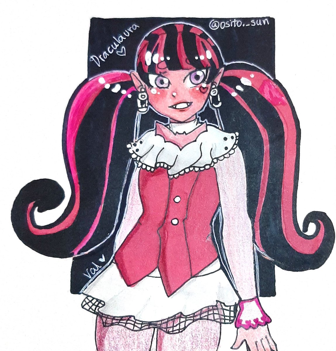 AlexMoon1409's tweet photo. Primer parte de my "Halloween fanart" Dia 1 a 6
#fanart #animefanart #haloweenfanart #myinktonerlist #halfbodydraw #traditionalart #dibujotradicional #dibujodigital #animefanart https://t.co/TJJBXfYI0k