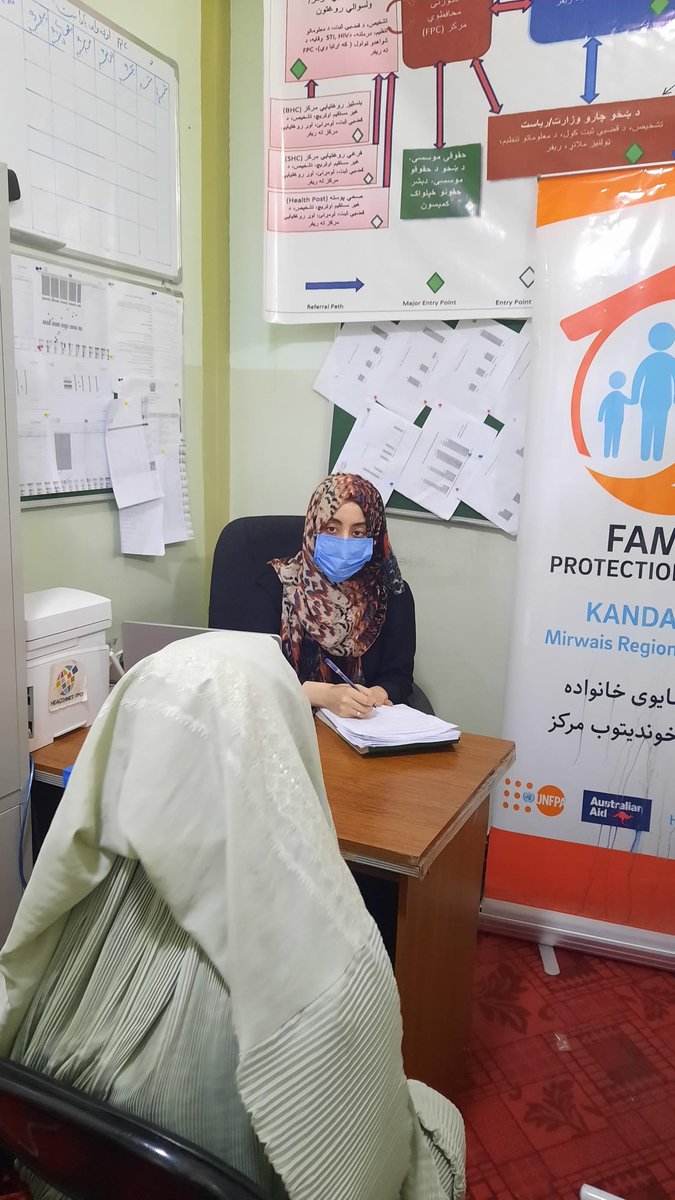 UNFPAAfg's tweet photo. "I meet with gender-based violence survivors daily and provide them legal counseling. The lack of GBV services makes my job really important especially with the level of illiteracy among women." Read more https://t.co/IXP09YKl3i
thanks @AusEmbAfg 4Ending #GBV in AFG
#HumansofICPD https://t.co/qo2A4uXhzo
