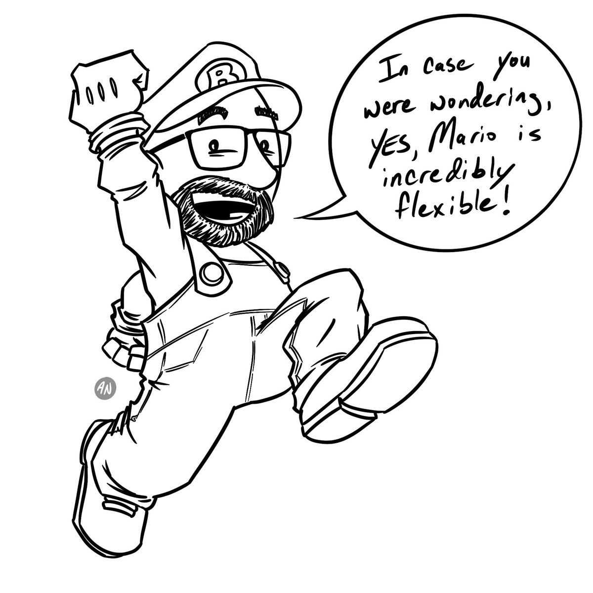 #inktober2020 day 6: <a href="/RunJumpStomp/">threads.net/@billfairchild</a> is all about video games! He’s got Nintendo Switch Craft, <a href="/stadiacast/">Stadiacast</a>, and my personal fav <a href="/Pixels143/">143Pixels</a>! That one he just talks with people about their all time fav games. It’s a great nostalgia bomb! Follow Bill for any and all of them!