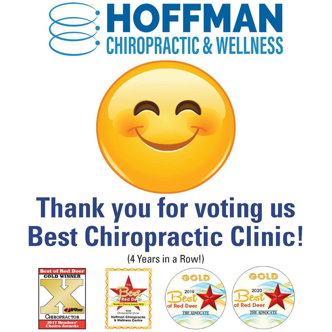 Thank you to our wonderful patients &amp; BNI colleagues! For the 4th year in a row, we have been awarded “Best Chiropractic Clinic”-Gold Winner. We’re honored and will continue our tradition of providing outstanding patient care with compassion, integrity, and excellence! THANK YOU!
