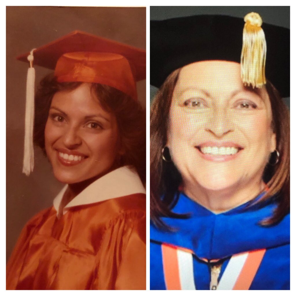Norapaugh's tweet image. Celebrating #AlumniWeek @YsletaISD . “Then and Now” Riverside Rangers Class of 78! #THEDISTRICT