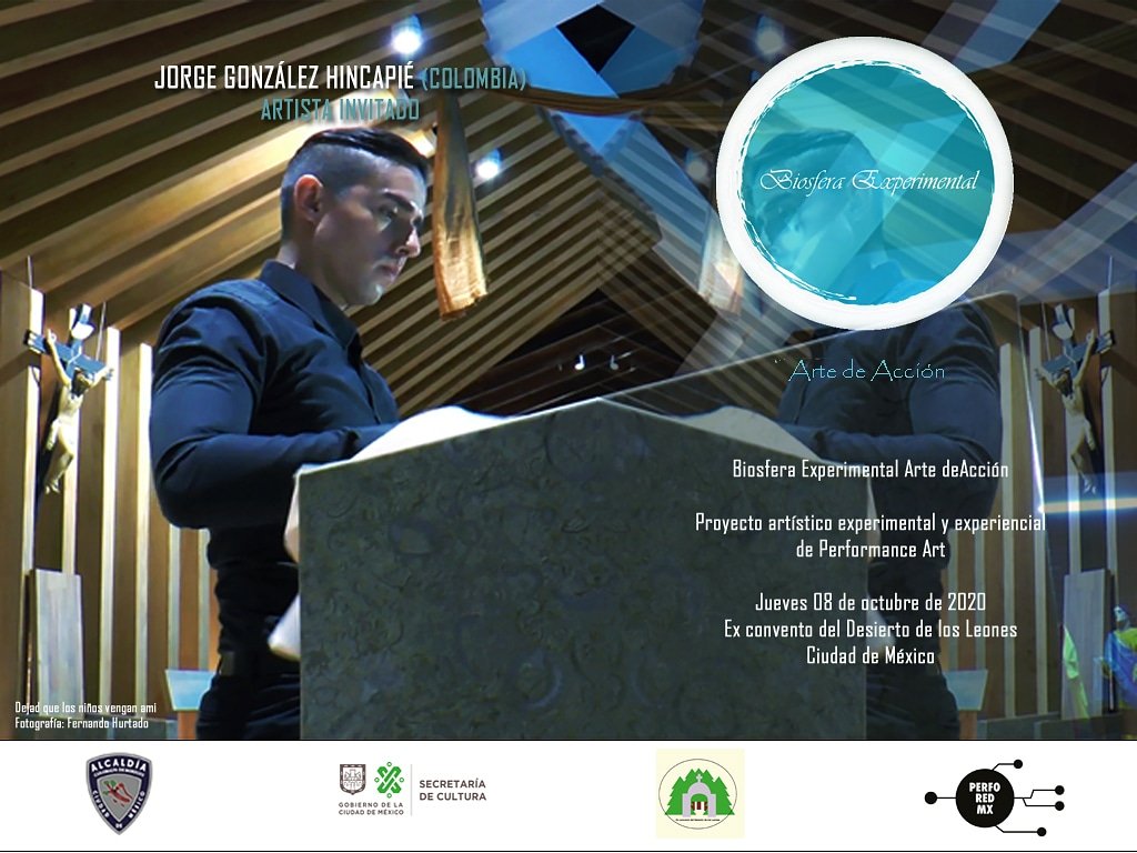 biosferarte's tweet photo. !Biosfera Experimental, le da la cordial bienvenida al artista colombiano Jorge González Hincapié en la emisión 2020! Proyecto artístico apoyado por la alcaldía Cuajimalpa desde la 2014.
@AdrianRubalcava
#performanceart #contemporaryart  
#desiertodelosleones #alcaldiacuajimalpa https://t.co/rhmvoOk7cx
