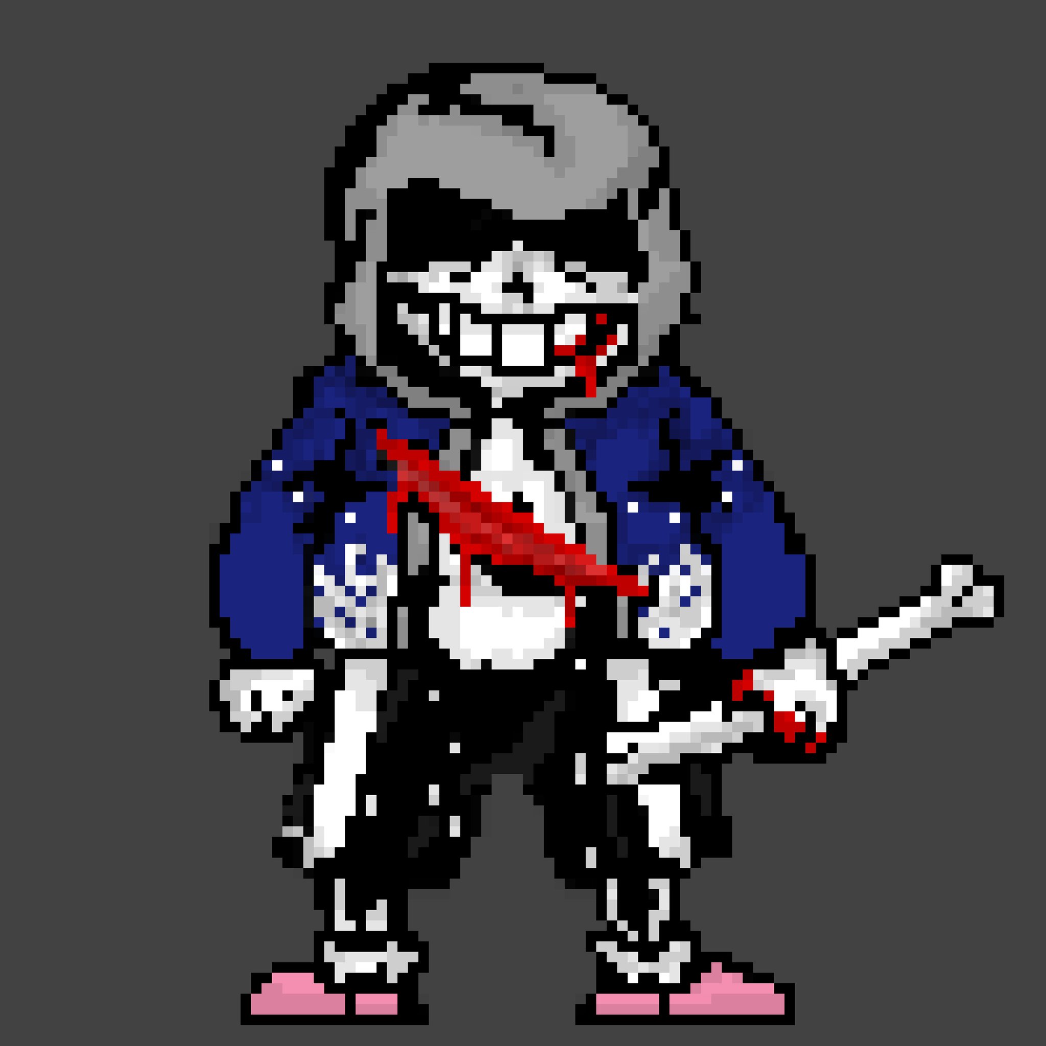 Pixilart - sans au s by 11037-danganron