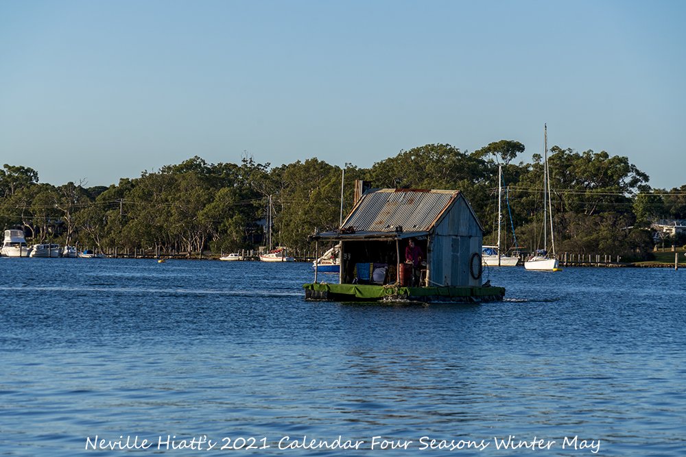 Here's ur first look at my Limited Edition 2021 A4 Calendar Four Seasons #Winter Only while stock last #LakeLife #AustralianHumour #TinShed #FloatingTinShed #AustralianPhotographer #Islandlife #VisitGippsland #GippslandLakes #SupportLocalArt #BuyLocalArt #Photo #BlueSky #Serenity https://t.co/WqDBHtB42Z