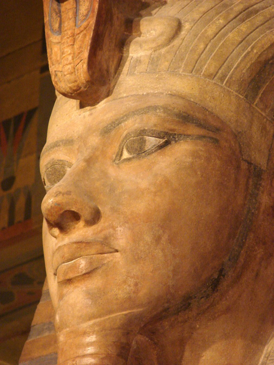 The single greatest king in egyptian history, R'amssw merit-amn (the son of R'a, the beloved of Amon)Ramesses the second.