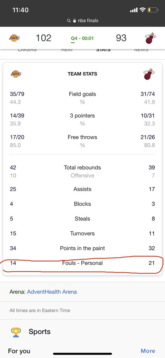 Carolinaa13x's tweet photo. And the refs take game 4 🤡 #NBAPlayoffs #heatvseverybody #LALvsMIA https://t.co/S2XPnt8XAk
