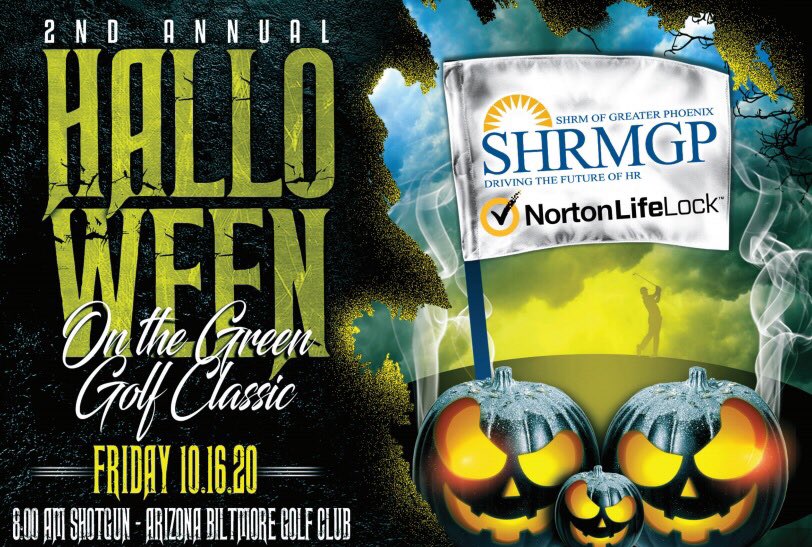 SHRMGP's tweet photo. The SHRMGP Halloween on the Green Golf Classic is getting spooky close! Are you signed up to join the fun? Dust off your costume &amp; get your foursome together.  Visit https://t.co/CMAX39YbNt. Proceeds benefit SHRM Foundation.

#shrmgp #shrmfoundation #shrmgpgolf #biltmoregolfclub https://t.co/EentMXXCEh