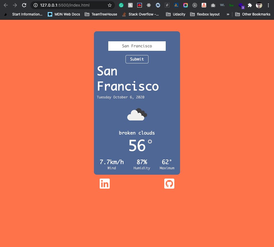 AneudyA4's tweet image. built the classic weather app.
#100DaysOfCode  #30projectsin30days
Demo:
aneudya4.github.io/weather-app/