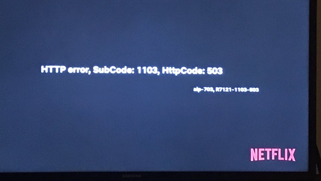 cherryblsms7's tweet photo. @Netflix down :( #netflix https://t.co/mamWUgdhvg