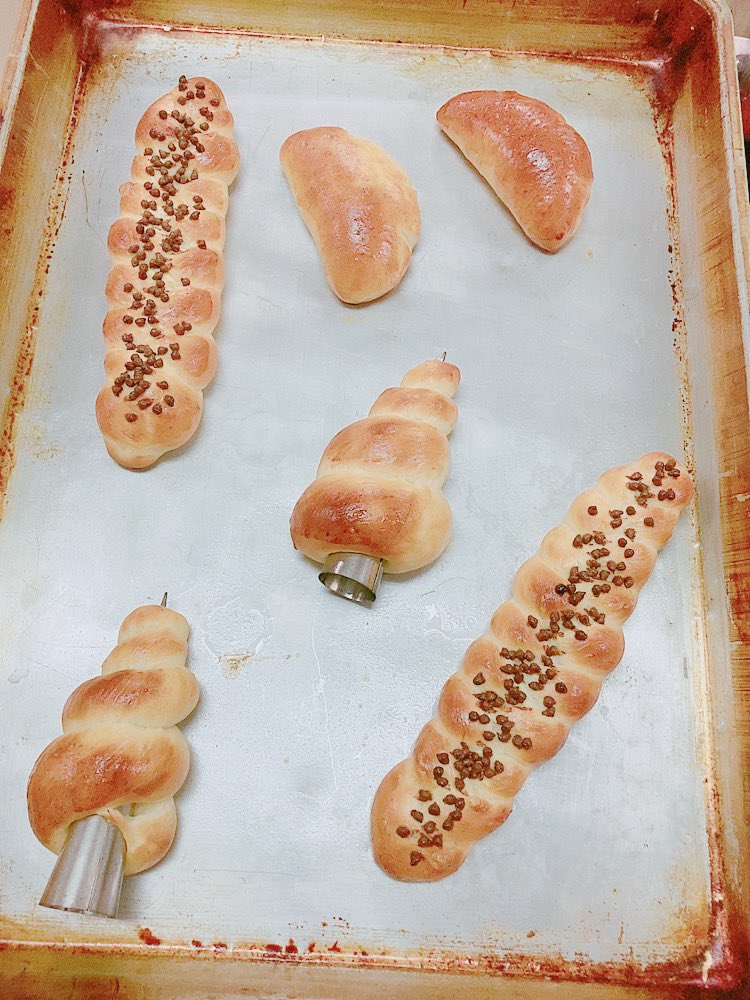 編み込みパン 編み込みパン