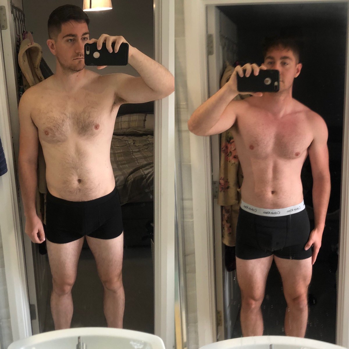 BrendyLad16's tweet photo. Cringe alert - you’re warned!

3 months of CrossFit! Weight has stayed the same, but muscle mass is going up. https://t.co/XmWQXUq7oC