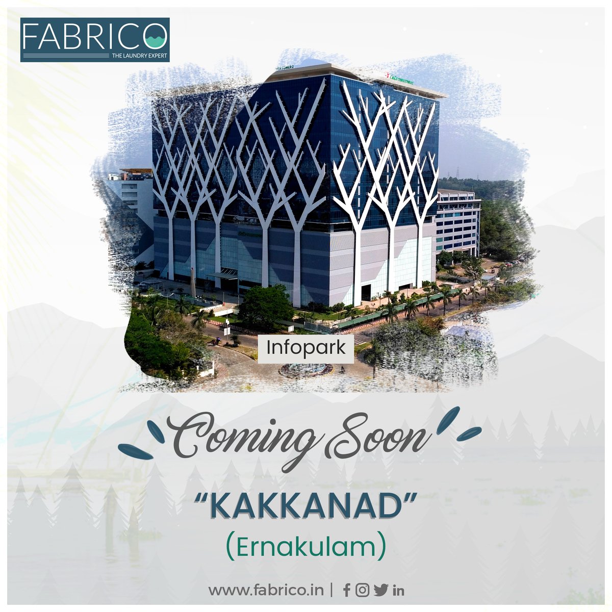 fabricolaundry's tweet photo. Get Ready kakkanad (Kochi)

Say goodbye to your laundry worries!

It's been our delight to announce our new Fabrico store at kakkanad (Kochi), which aims to give the best Laundry &amp; Dryclean service to your clothes. 

#kochi #ithub #localdrycleaning #fabriccleaned #south https://t.co/n6lrkc4EBI