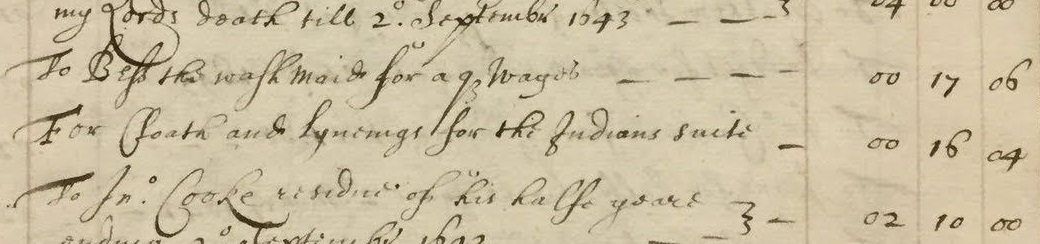 5/  @WarwickCastle was under a massive conversion into a parliamentary fortification in advent of the civil war. While the family moved to London, the Indian boy remained at the castle. He is named as 'Jack the Indian' in garrison accounts at the TNA, but still clothed by Brooke