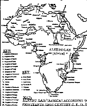 Ancient name of Africa

#Thread
The ancient name of Africa was Alkebulan. Alkebu-lan “mother of mankind” or “garden of Eden”.” Alkebulan is the oldest and the only word of indigenous origin. It was used by the Moors,Nubians, Numidians,Khart-Haddans (Carthagenians) and Ethiopians.