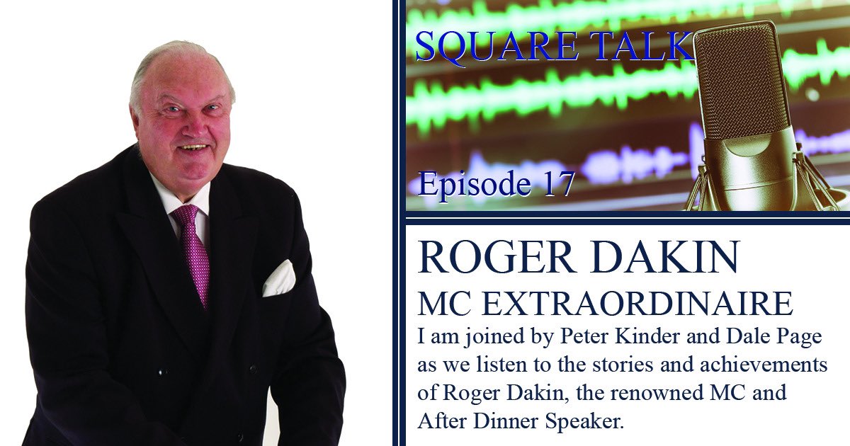 LeicsFreemasons's tweet photo. What an episode we have for you today! We are joined by Roger Dakin, the renowned MC and after-dinner speaker, who will be talking to us about his work/experiences working with Leicestershire & Rutland Freemasons!
https://t.co/iuaWtwpR1v
#Freemasons #Squaretalk @LeicsFreemasons https://t.co/SbiQfIbl6h