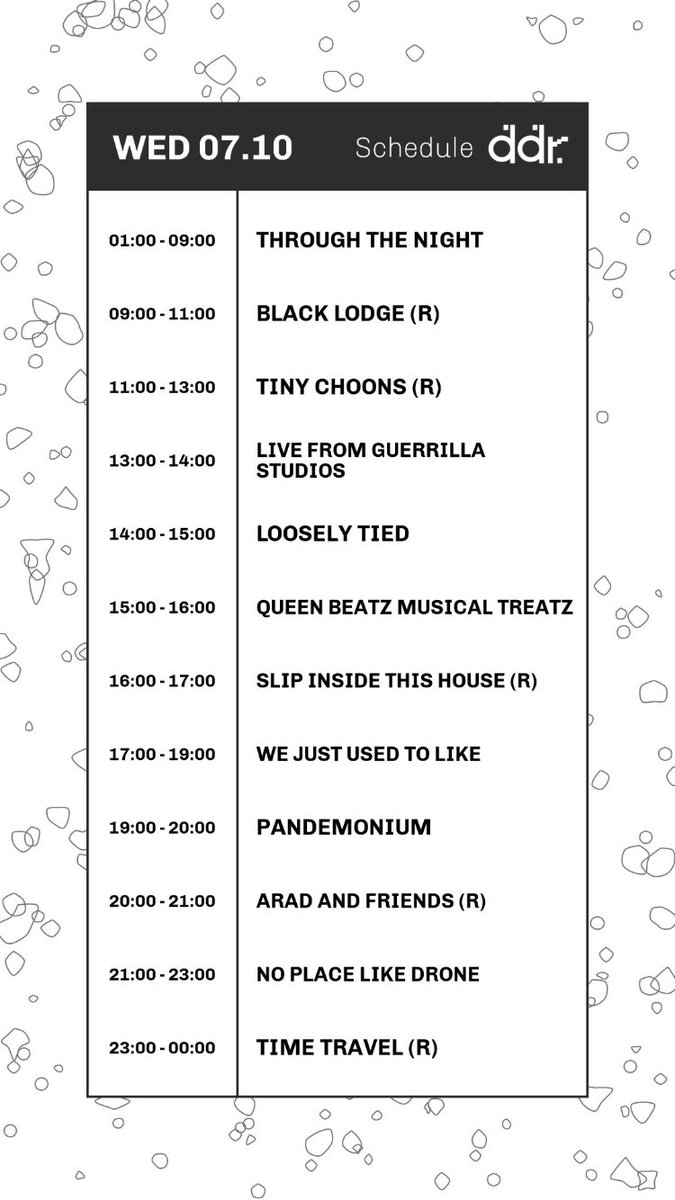 Enjoy Live From Guerrilla Studios this afternoon on the wonderful <a href="/DublinDigiRadio/">Dublin Digital Radio</a>. We’ll keep you entertained on your lunch-break 😘