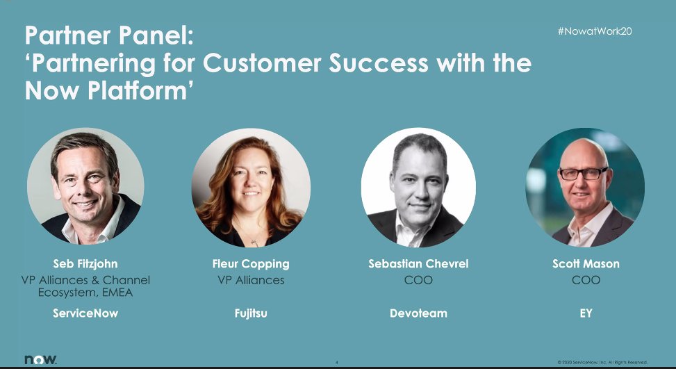 ManojChandraJha's tweet photo. @servicenow Partner Panel discussion !
#NowatWork20 @ServiceNow_EMEA
@ankushkorla @FleurCopping https://t.co/KMVi5FZKzE