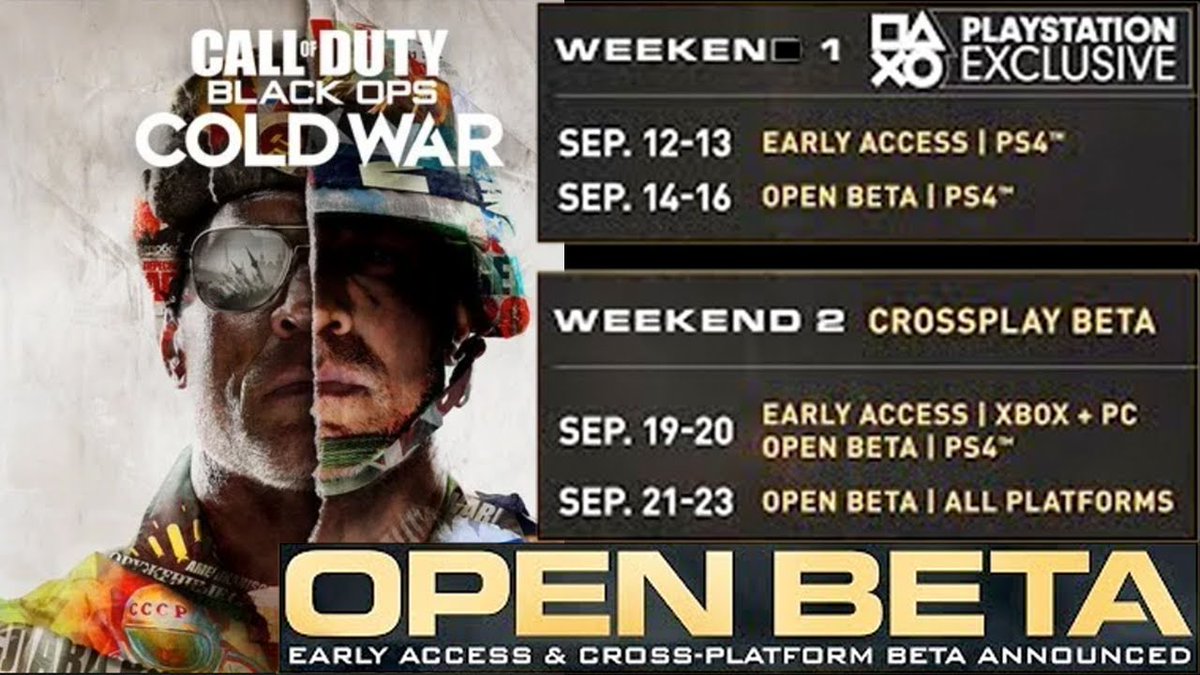 Tonight at 8pm BST I will be giving away 5 COLD WAR BETA CODES!! All you need to do is Retweet this and be follow me! ill pick them at random and announce them on here! #CallOfDutyBlackOpsColdWar #CallOfDuty #ColdWarBeta