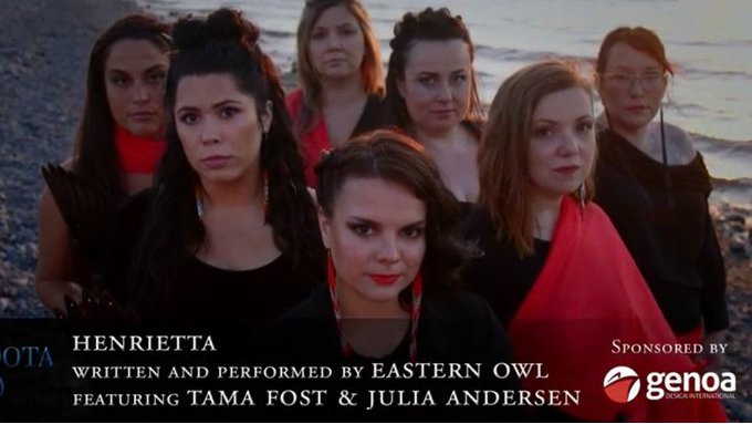 Beautiful new song by <a href="/owl_eastern/">Eastern Owl</a> and @operaavalon

It's a tribute to Henrietta Millek 

<a href="/ramraajh/">ramraajh sharvendiran</a> <a href="/KrissyHolmes/">Krissy Holmes</a> <a href="/CBCNL/">CBC Newfoundland and Labrador</a> 

youtube.com/watch?v=a4CHNa…