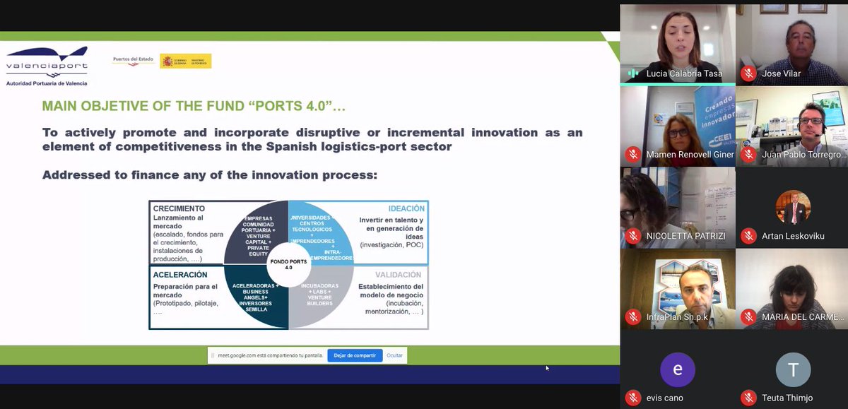bluedeal_med's tweet photo. "Ports are changing and we are moving into a connected, efficient, responsible and learning port and our great challenge is to achieve #zeroemissions " Lucia Calabria @FValenciaport
#BLUEDEALTestingLab #bluegrowthcommunity https://t.co/ClxGFmtvGE