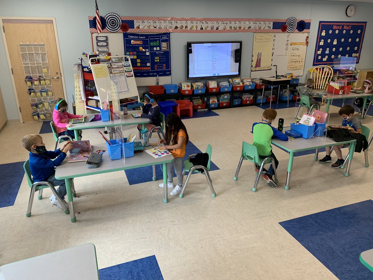 MrsBurzlaff's tweet photo. This is what literacy looks like after 19 days in kindergarten. Proud and impressed. https://t.co/NgvXZ85S1V