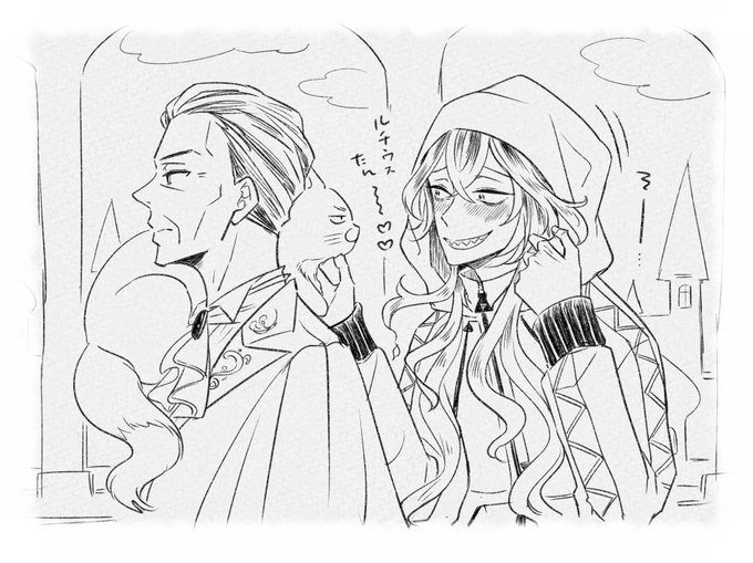 後ろからそっと忍び寄る?氏(秒でバレる) 