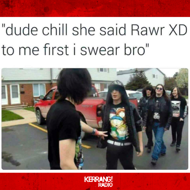 KerrangRadio's tweet photo. Rawr xD https://t.co/039GfByNaI