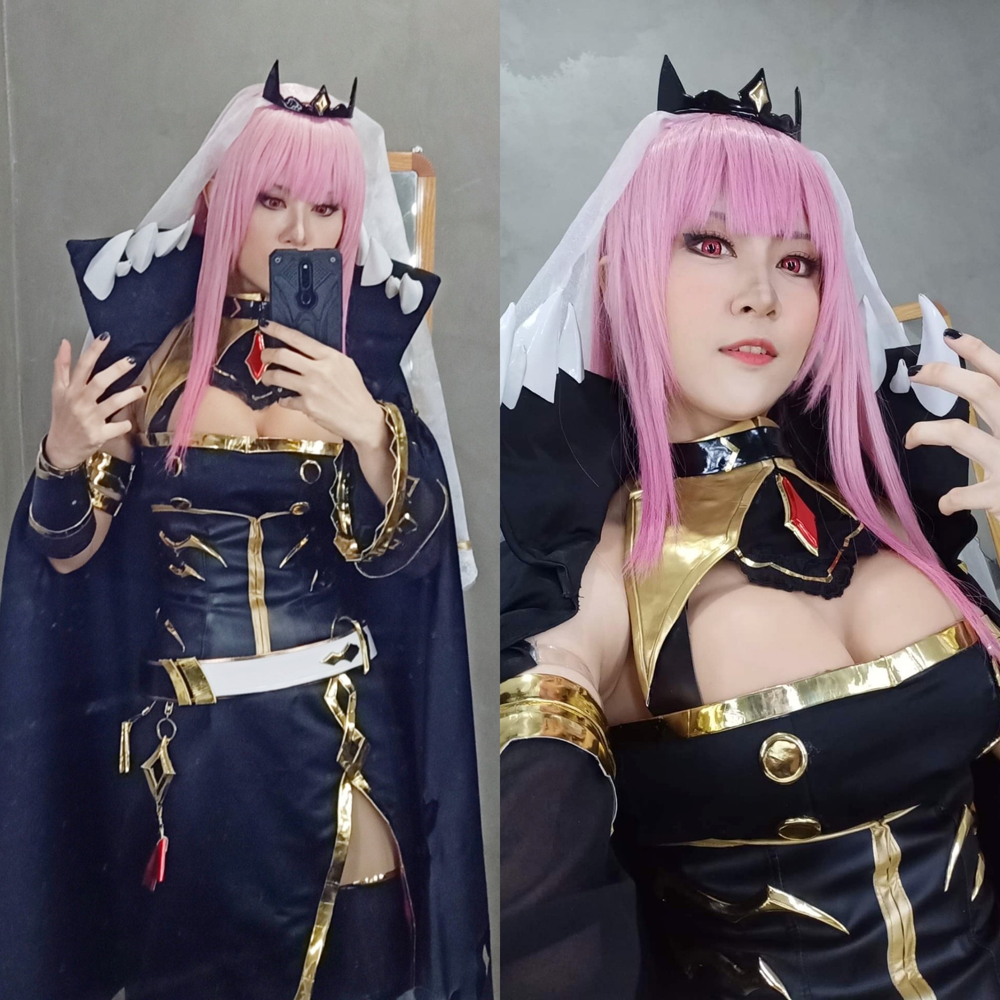 お値下げ中】森カリオペ コスプレ 衣装+ウィッグ【女性M 