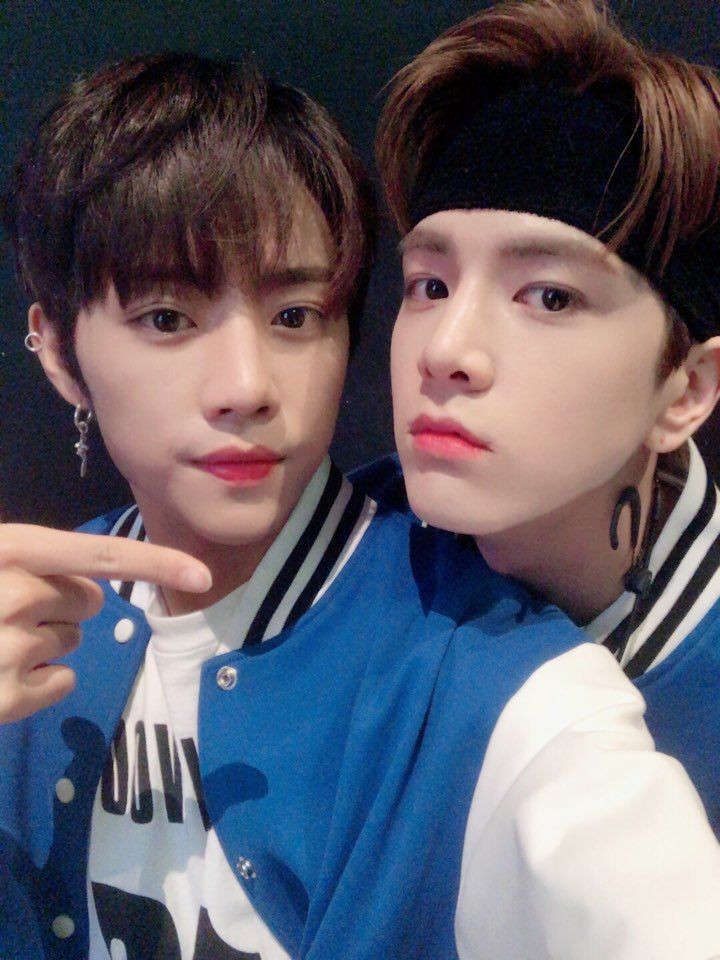 sunwoo and younghoon's selca — a thread