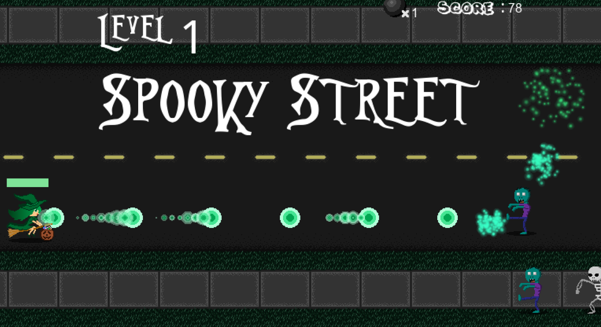 KahmannGaming's tweet photo. Introducing the real name of project witch... Witch 'n' Ghouls! It will be an on-rails like game available for mobile devices. The longer you survive the higher your score will be! Stay in tune for more details soon!

#WitchNGhouls #KahmannGaming https://t.co/xsJUvaZULK